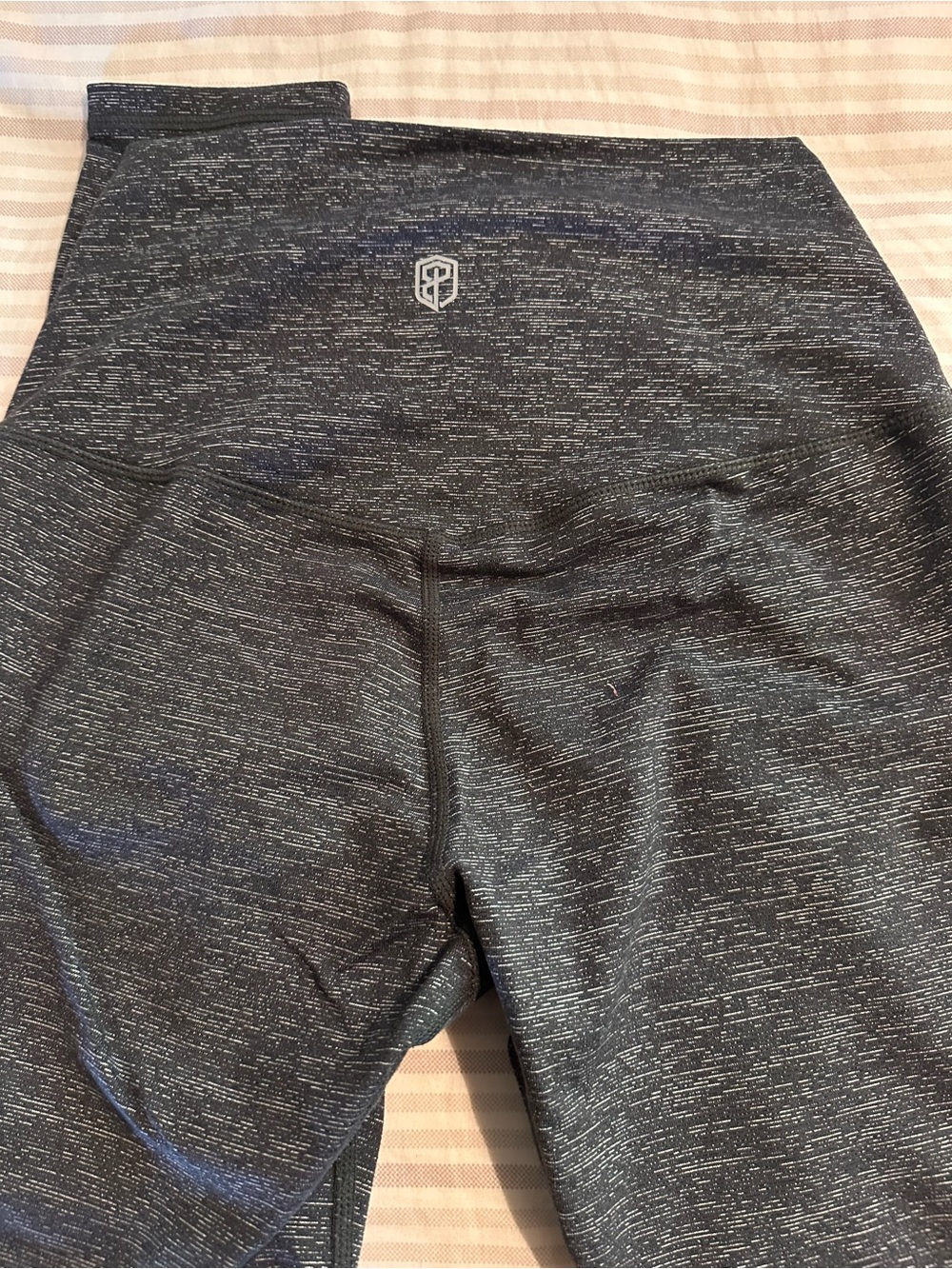 Born Primitive Grey Heather High-Waist Athletic Leggings